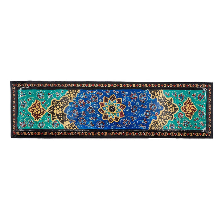 Traditional Motif | Handcrafted Hatem-Inlaid Wooden Box - WAAH386