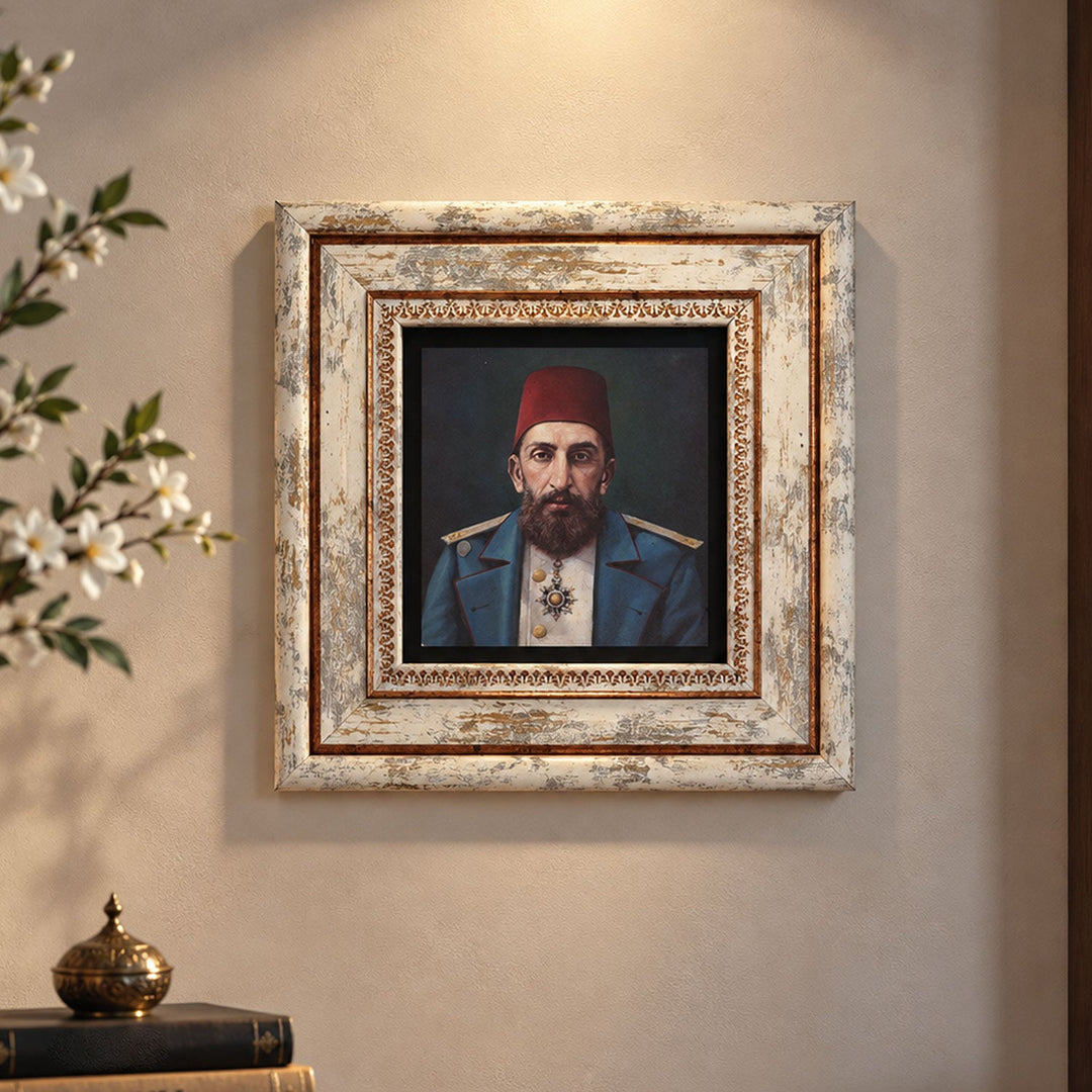 Sultan Abdulhamid II Natural Stone Wall Art – WAAH410