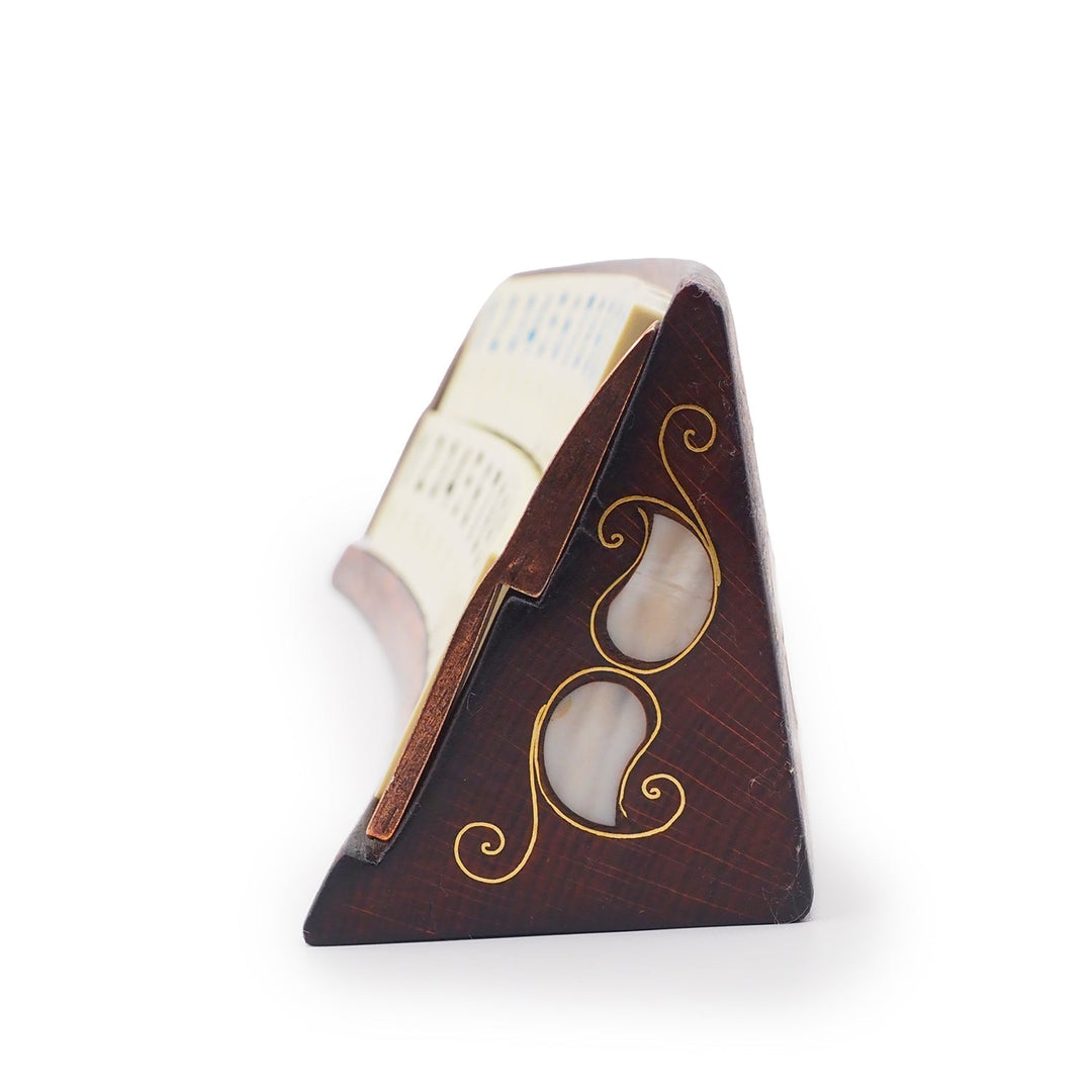 Handmade Mother-of-Pearl Mosaic and Abalone Inlaid Wooden Okey Set - WAAH504