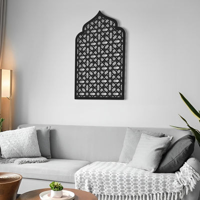 Mihrab Patterned Metal Wall Art - WAM228