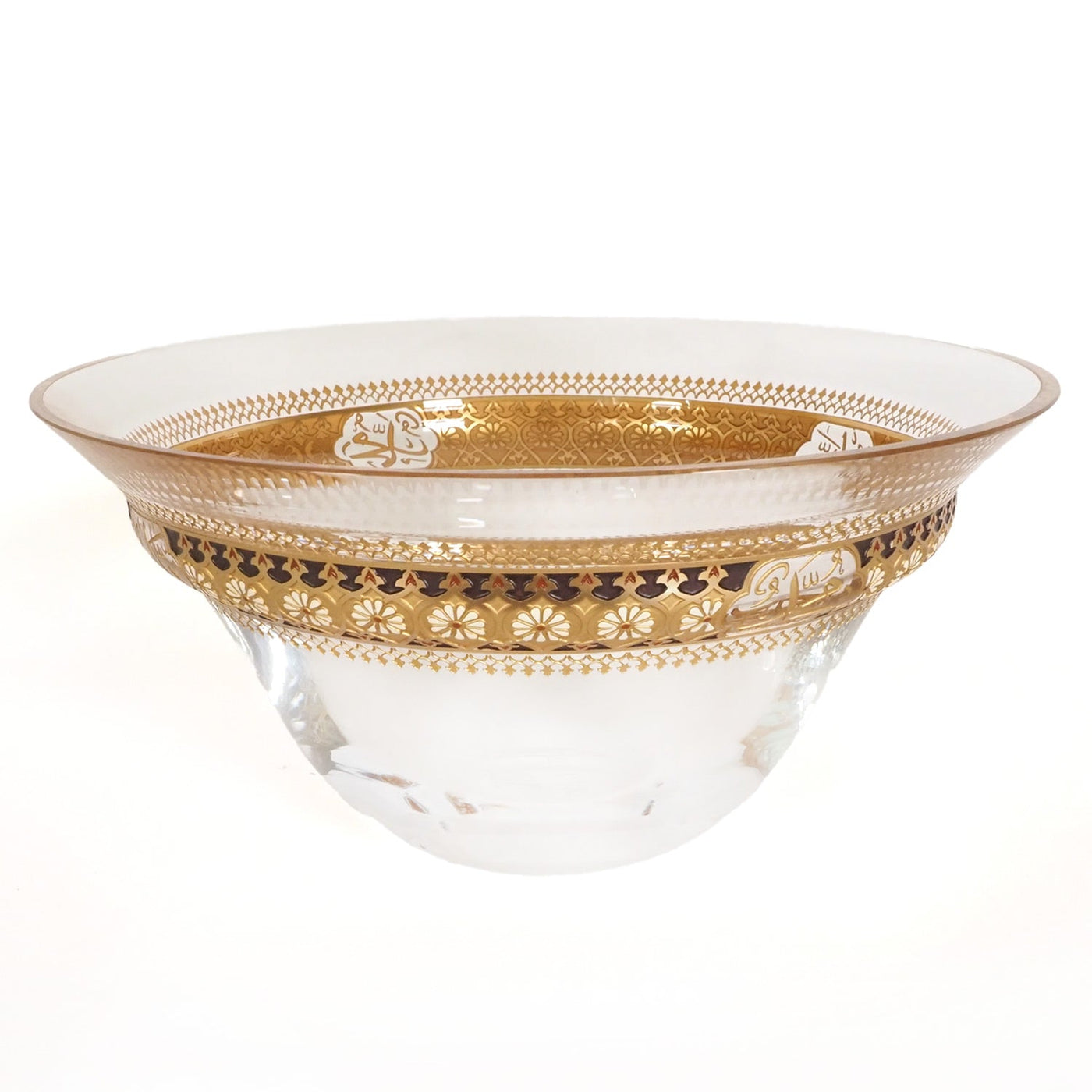 Kösem Large Decorative Glass Bowl - WAMC001