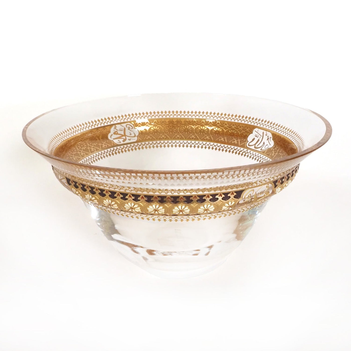 Kösem Large Decorative Glass Bowl - WAMC001