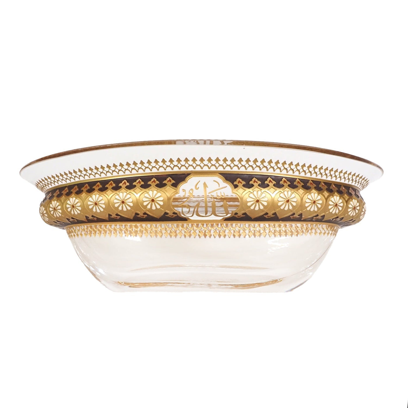 Kösem Gondola Decorative Glass Bowl - WAMC003