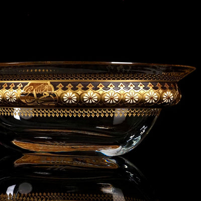 Kösem Gondola Decorative Glass Bowl - WAMC003
