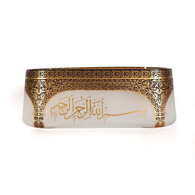 Ecmel Gondola Decorative Glass Bowl - WAMC013