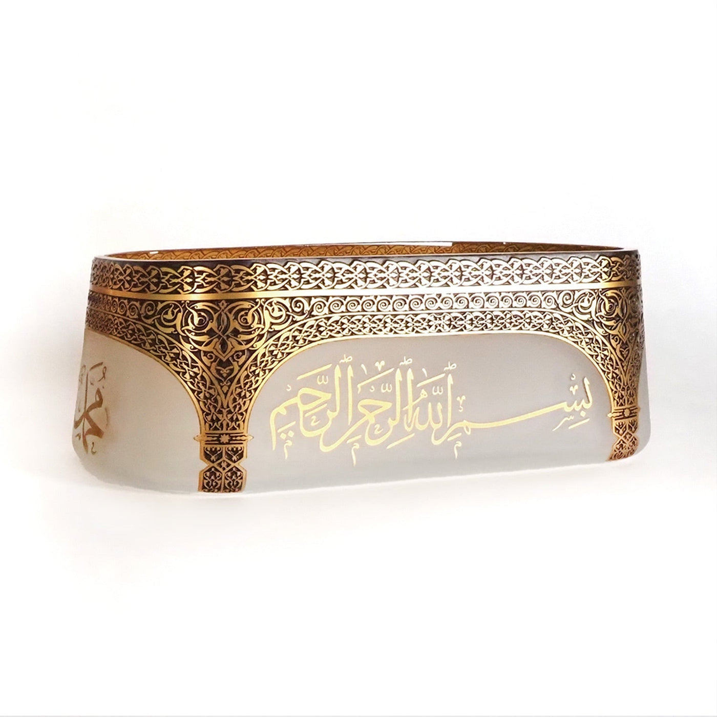 Ecmel Gondola Decorative Glass Bowl - WAMC013