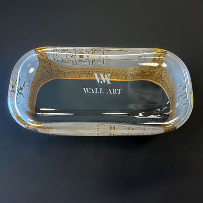 Ecmel Gondola Decorative Glass Bowl - WAMC013