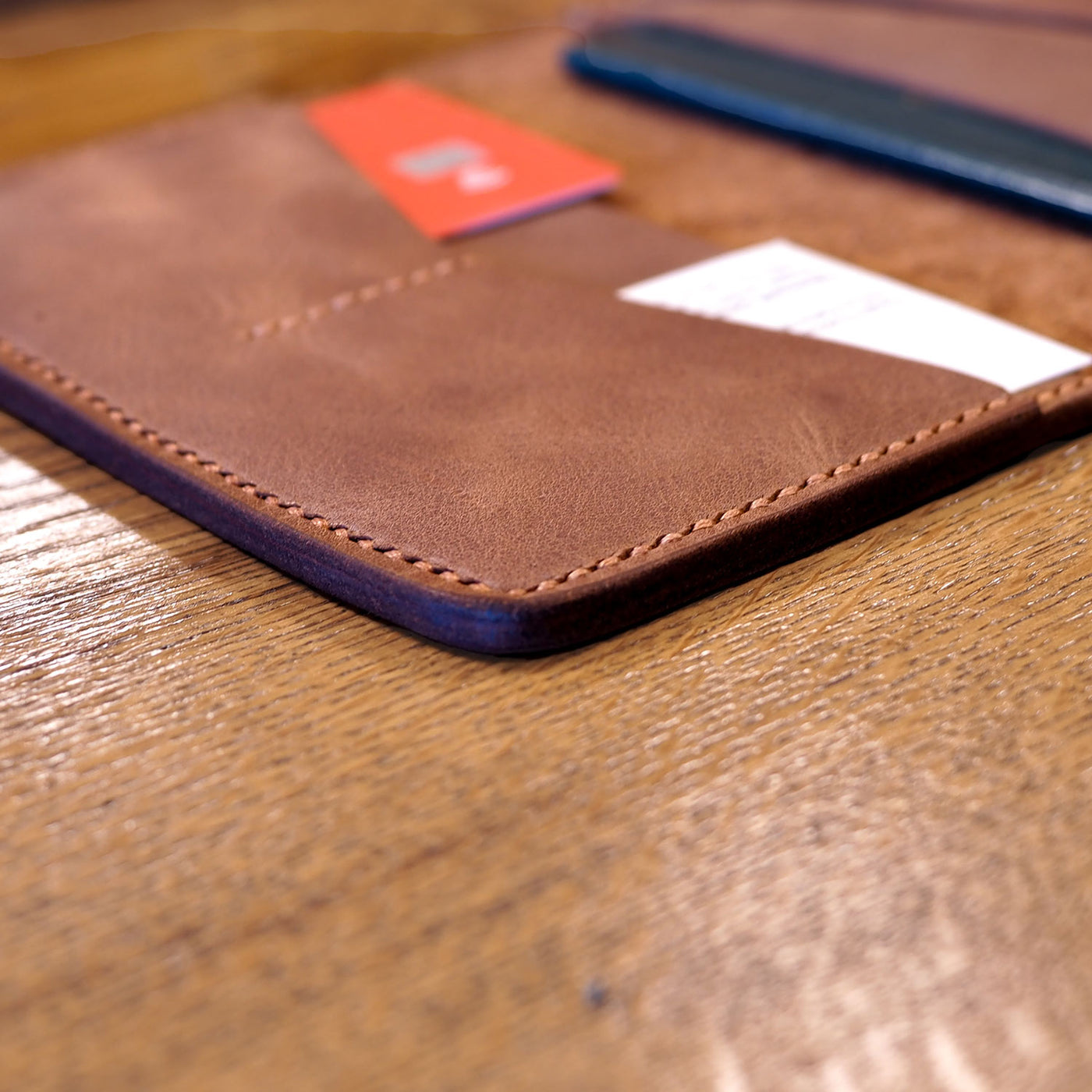 Leather Passport Wallet - WAD004