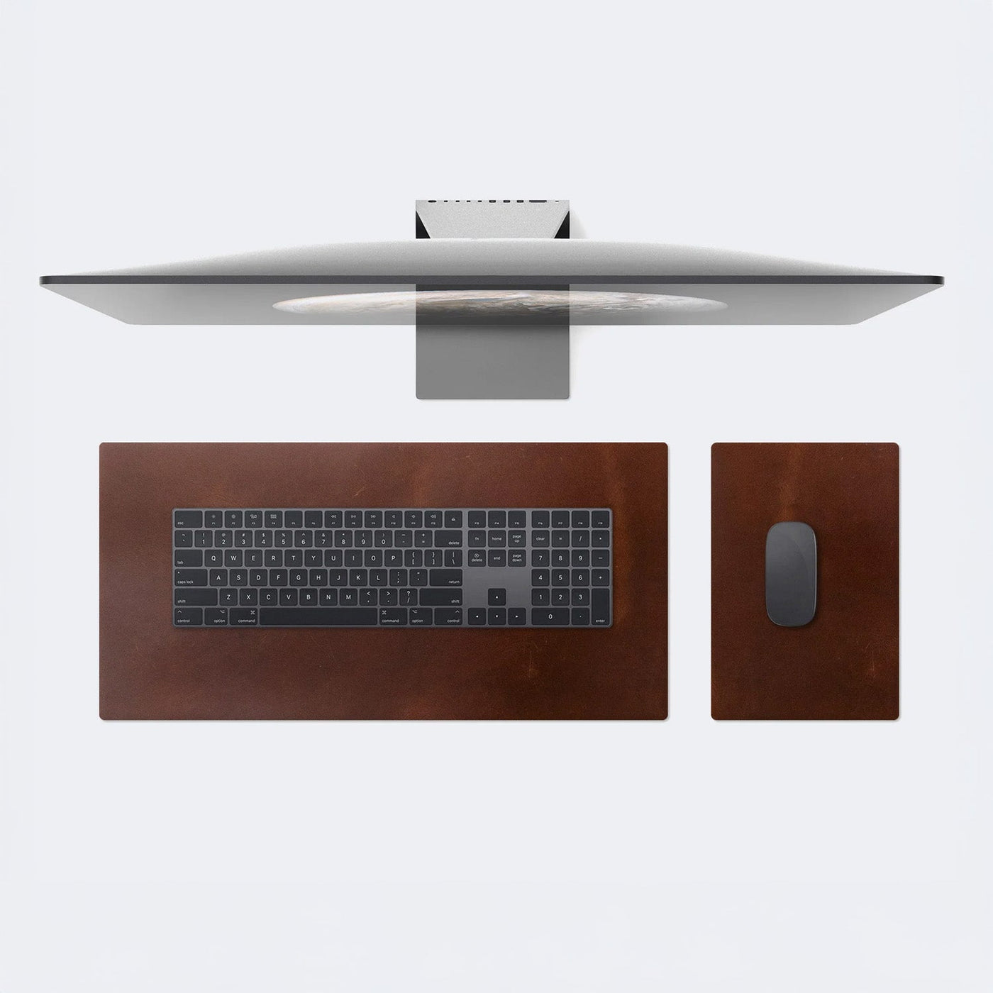 Leather Desk Pad & Mouse Pad Set (Scratch Proof) - WAD010