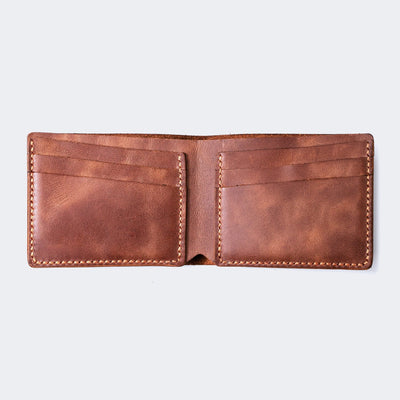 Classic Bifold Leather Wallet - WAD013