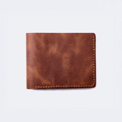 Classic Bifold Leather Wallet - WAD013