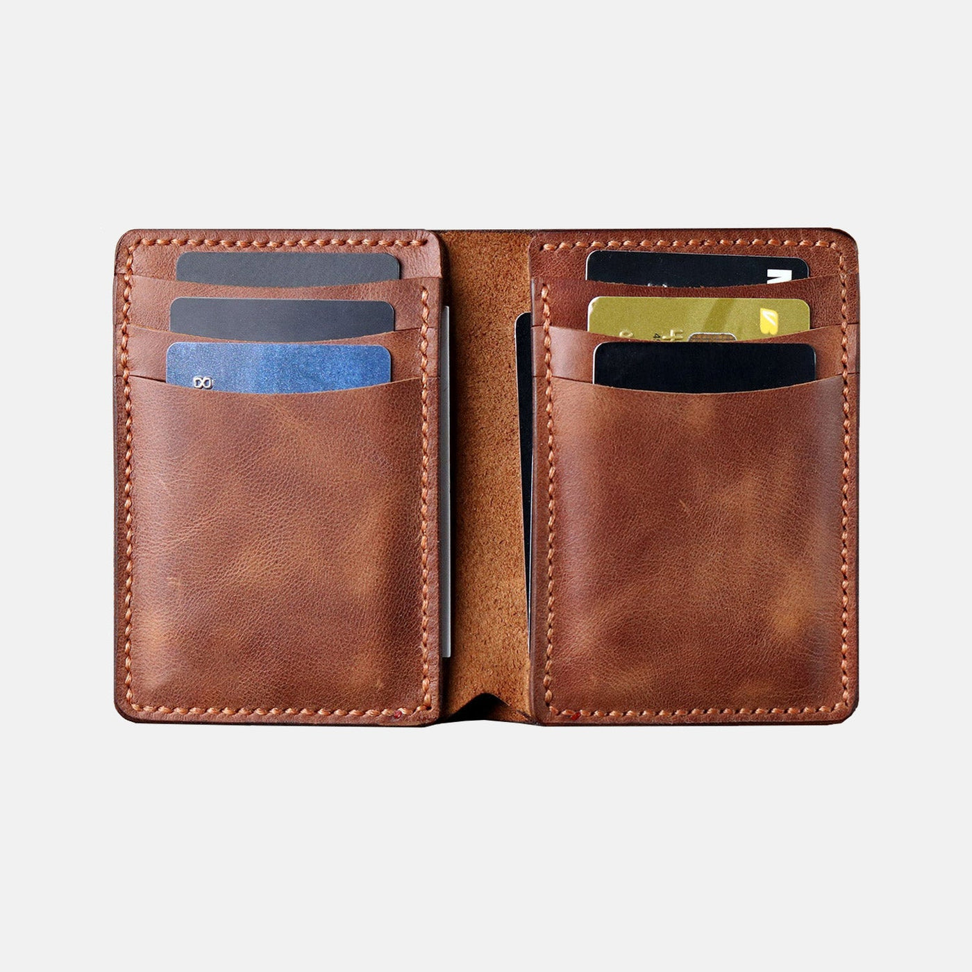 XL Vertical Wallet with Cash Pocket - WAD014