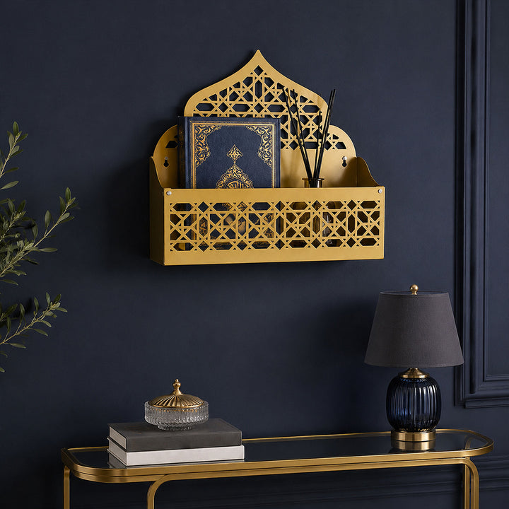 Metal Organizer for Wall or Tabletop (Mihrab-Shaped) – WAMH200