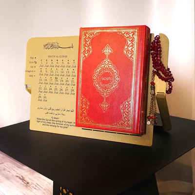Metal Quran Stand with Juz Progress Tracker - WAMH207