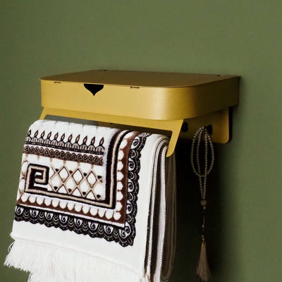 Sefa Metal Organizer Shelf with Mirror - WAMH209