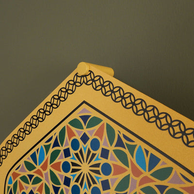 Custom Mihrab Shaped Metal Wall Display Cabinet - WAMH211