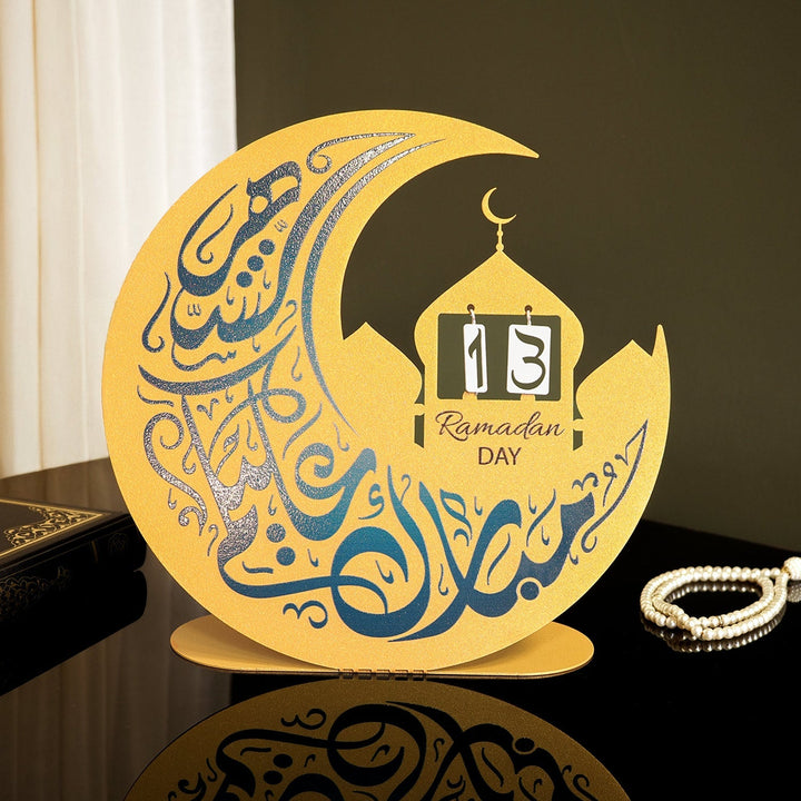 Metal Ramadan Day Calendar - WAMH219