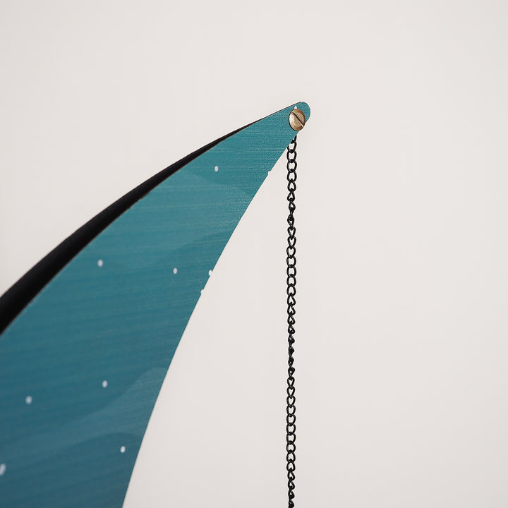 26" 3D Colorful Metal Ramadan Moon - WAMH227