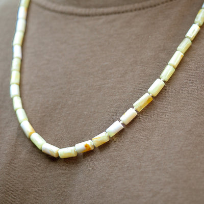 Natural Amber Necklace for Men - WAMT030