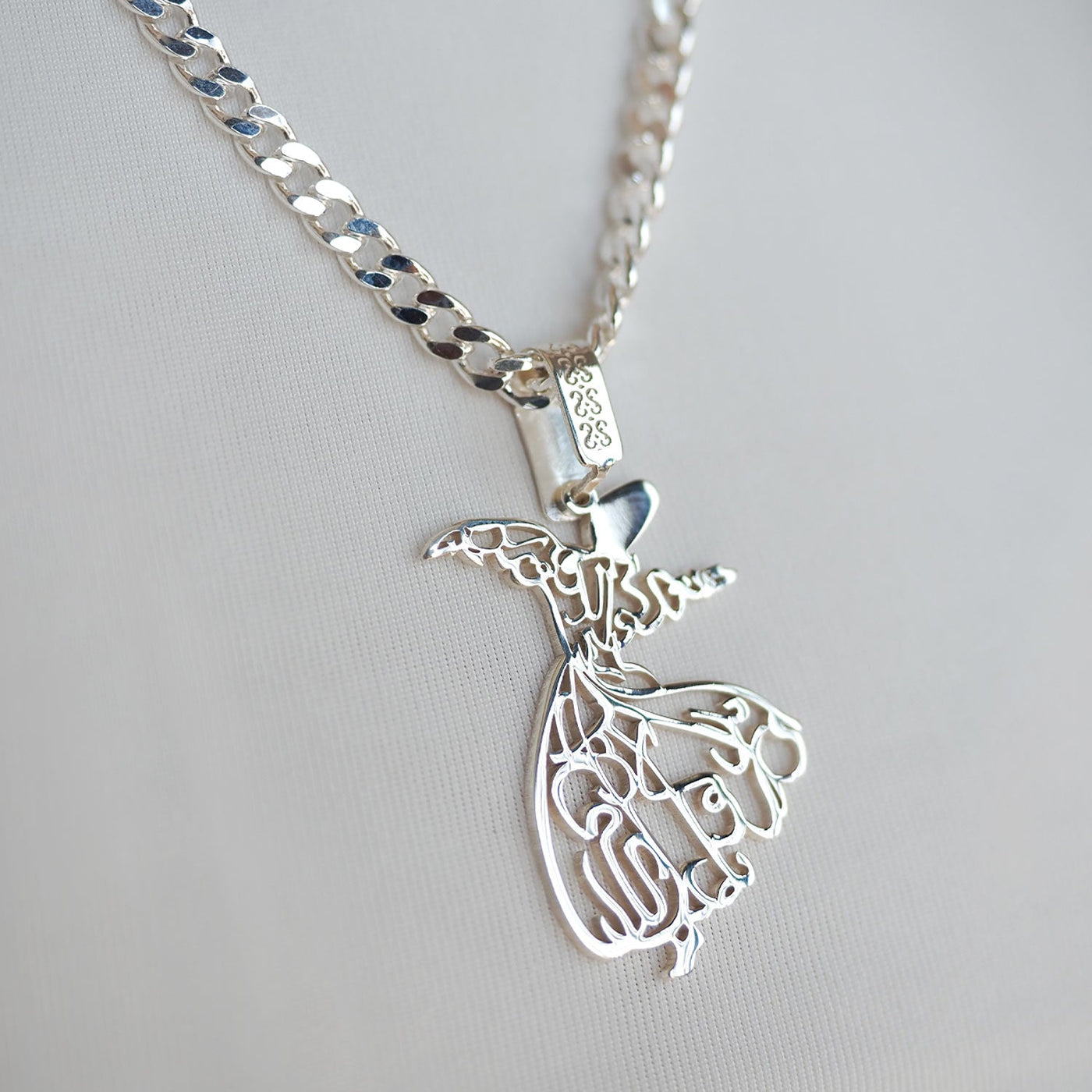 Whirling Dervish Silver Necklace - WAMT040