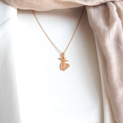 Whirling Dervish Silver Necklace - WAMT040