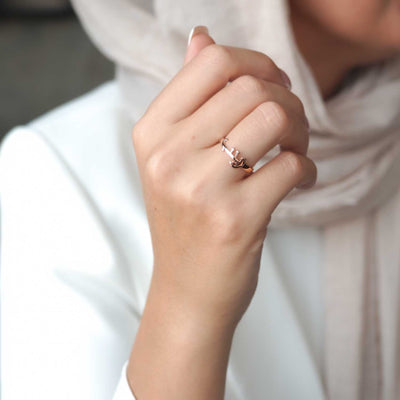 Custom Name Silver Ring (Adjustable/One Size) - WAMT044