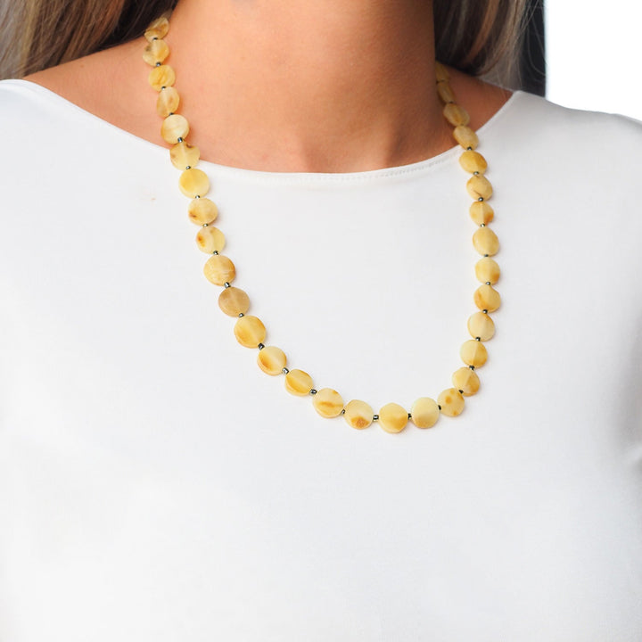 Natural Amber Necklace for Women - WAMT049