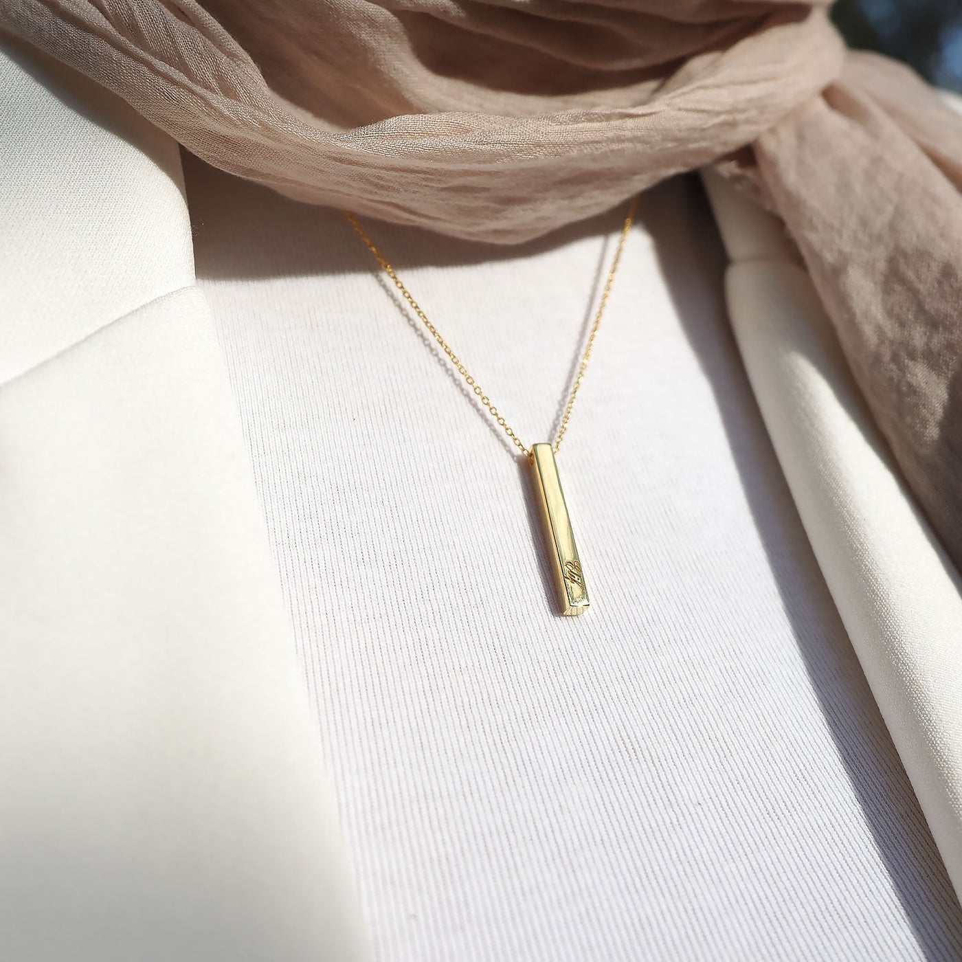 Custom Name Written Silver Necklace - WAMT072