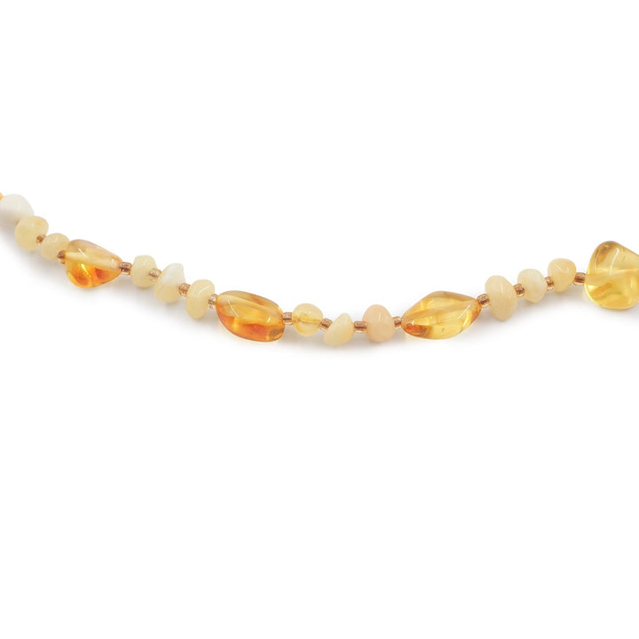 Natural Amber Women’s Necklace - WAMT078