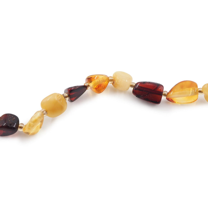 Natural Amber Children’s Necklace - WAMT079