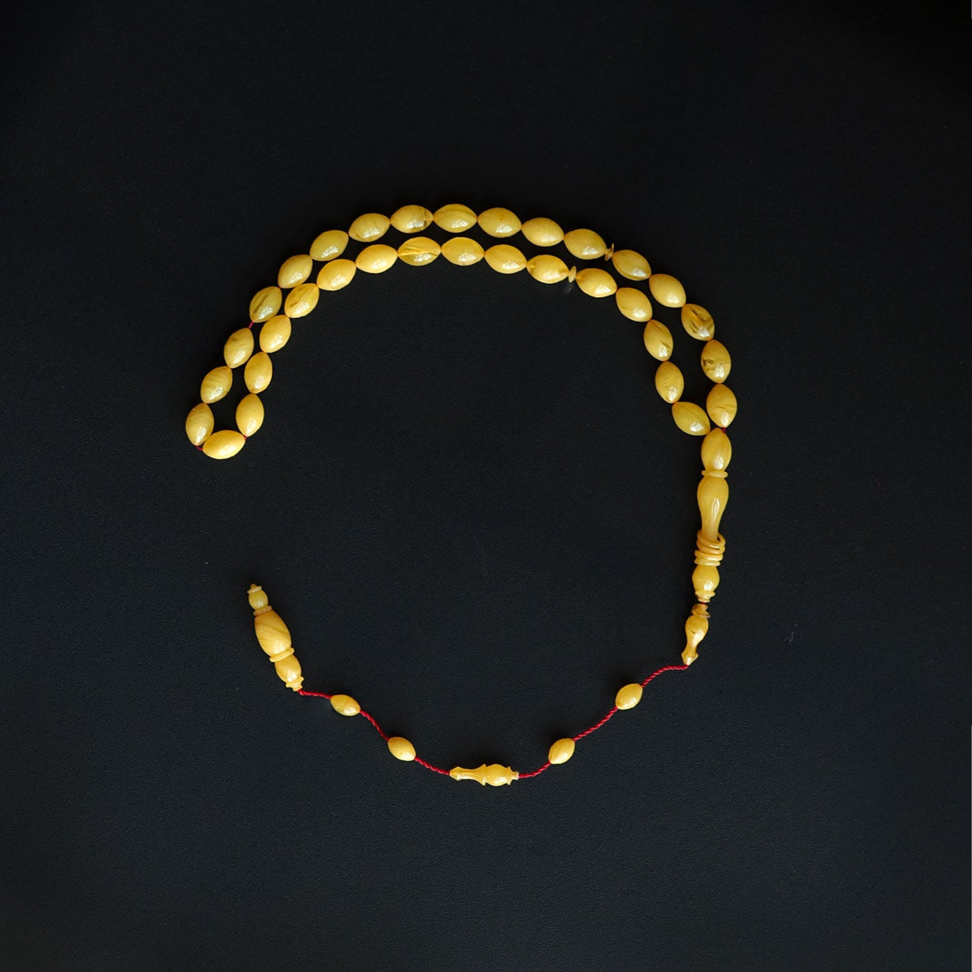 Musk Reverie – Ring-Crafted Amber Tasbeeh – WATD009