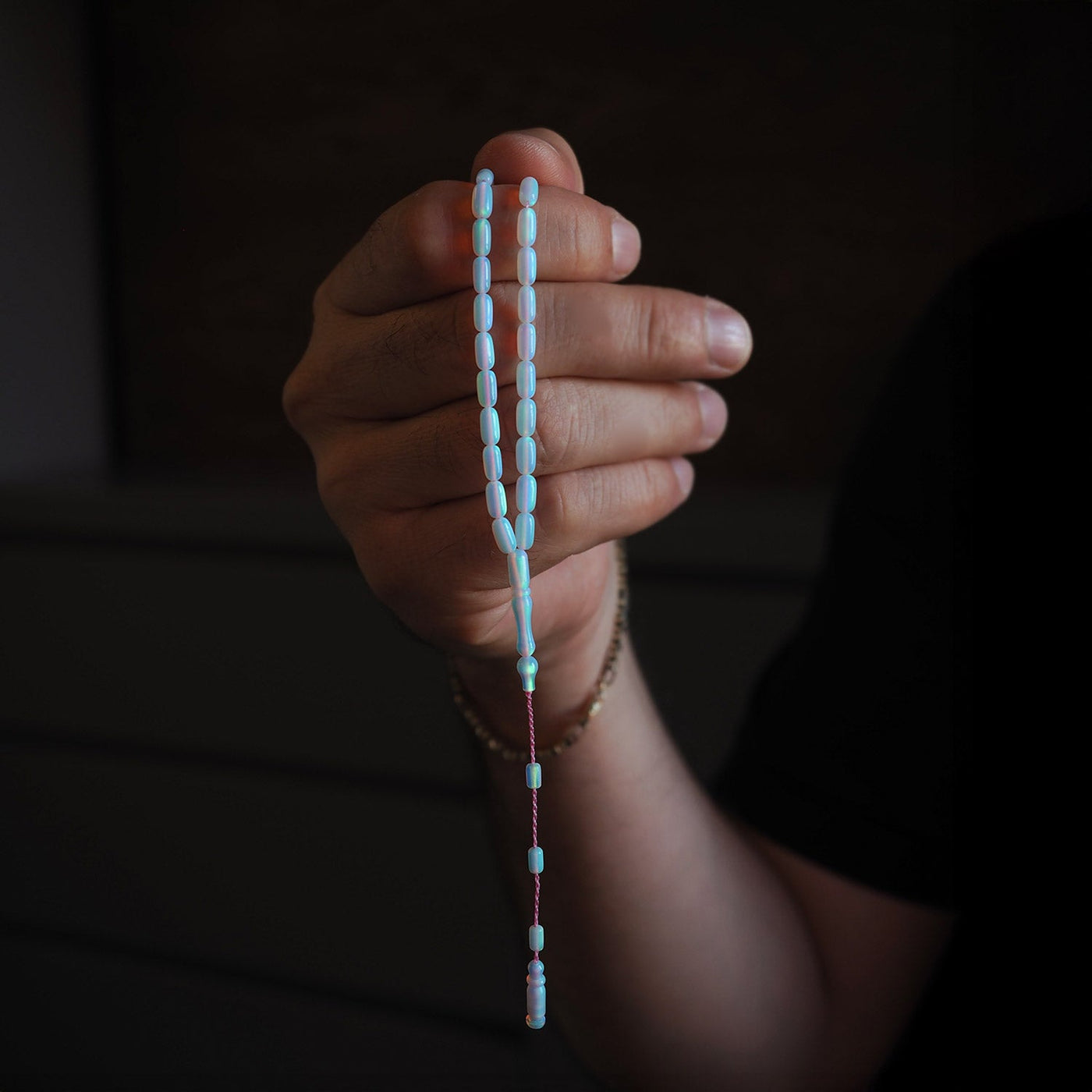 Minimal Opal Tasbeeh – WATD013