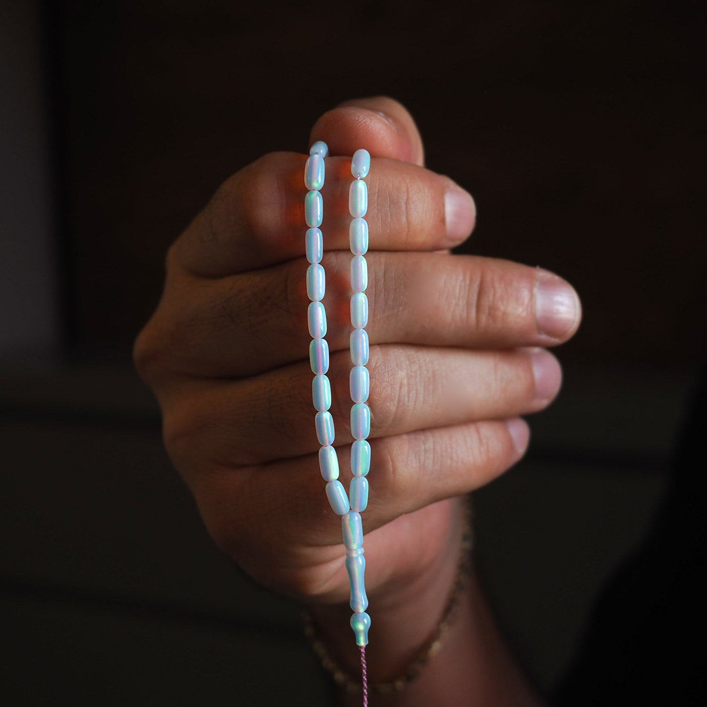 Minimal Opal Tasbeeh – WATD013