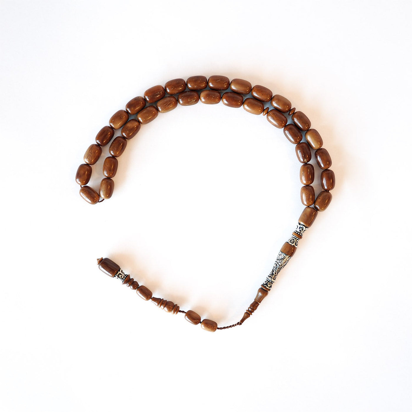 Mastercrafted Kuka Tasbeeh with Special Silver Imam Bead – WATD091