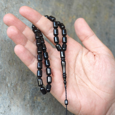 Mastercrafted Genuine Oltu Stone Tasbeeh - WATD102