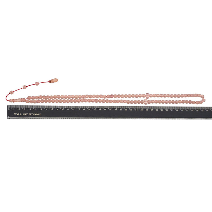 99-Bead Fire Amber Tasbeeh - WATD1030