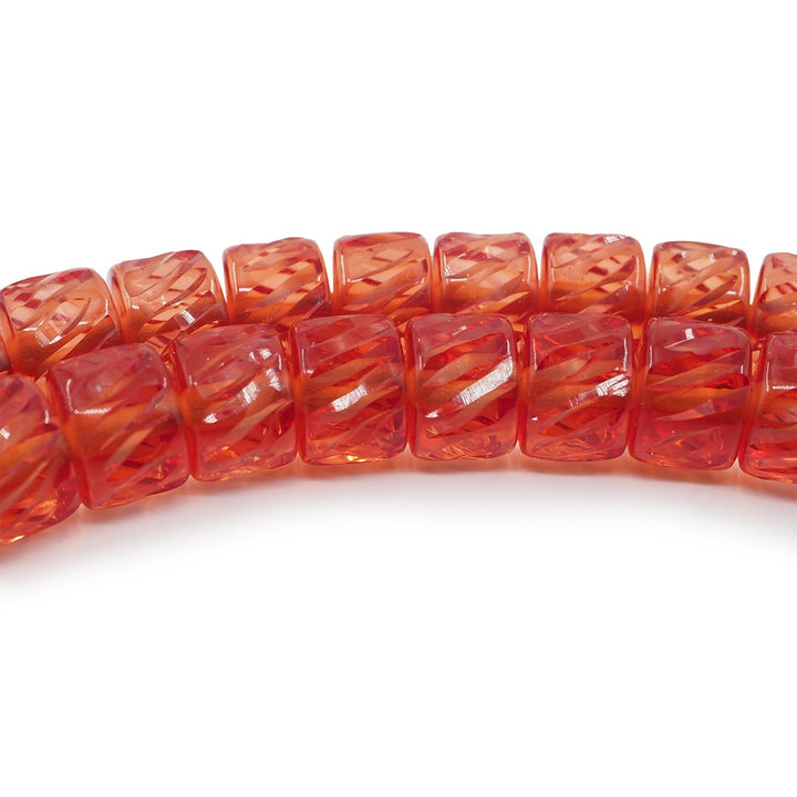 Shaved Cut-Style Pressed Amber Tasbeeh - WATD1041