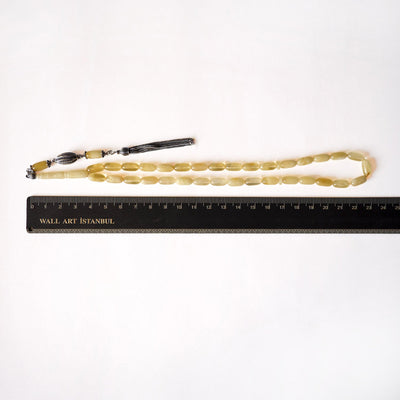 Genuine Baltic Amber Tasbeeh Silver Finely Crafted Tassel – WATD104