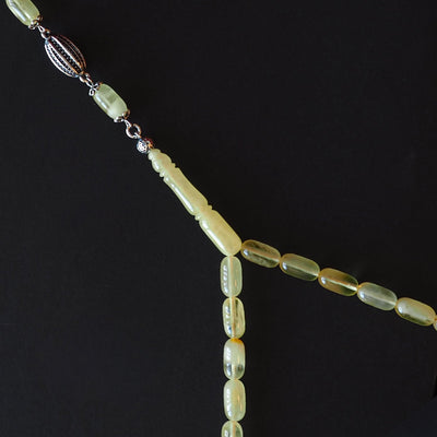 Genuine Baltic Amber Tasbeeh Silver Finely Crafted Tassel – WATD104