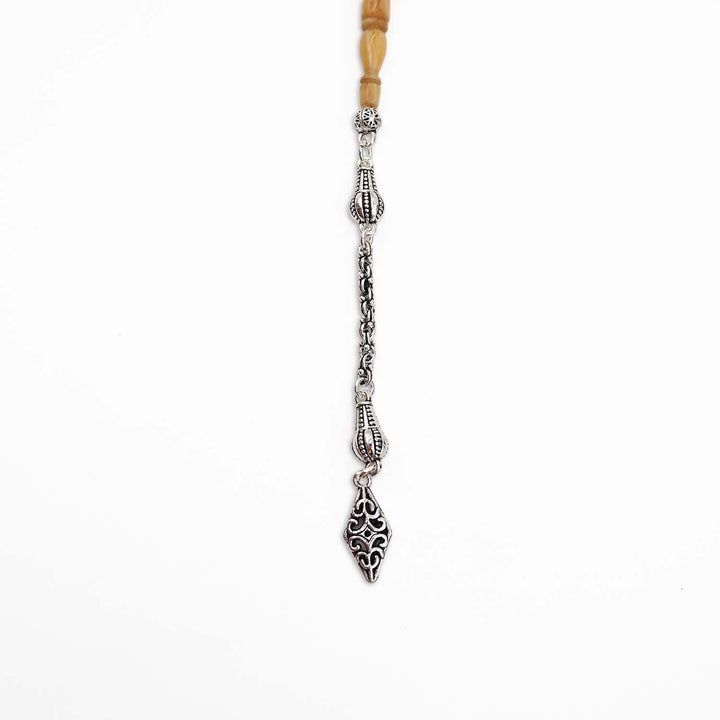 Cut-Style Fire Amber Tasbeeh - WATD1053