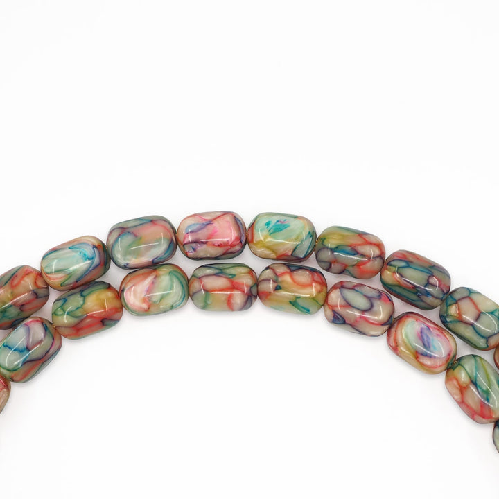 Masterfully Crafted Capsule Cut French Galalith Tasbeeh - WATD1056