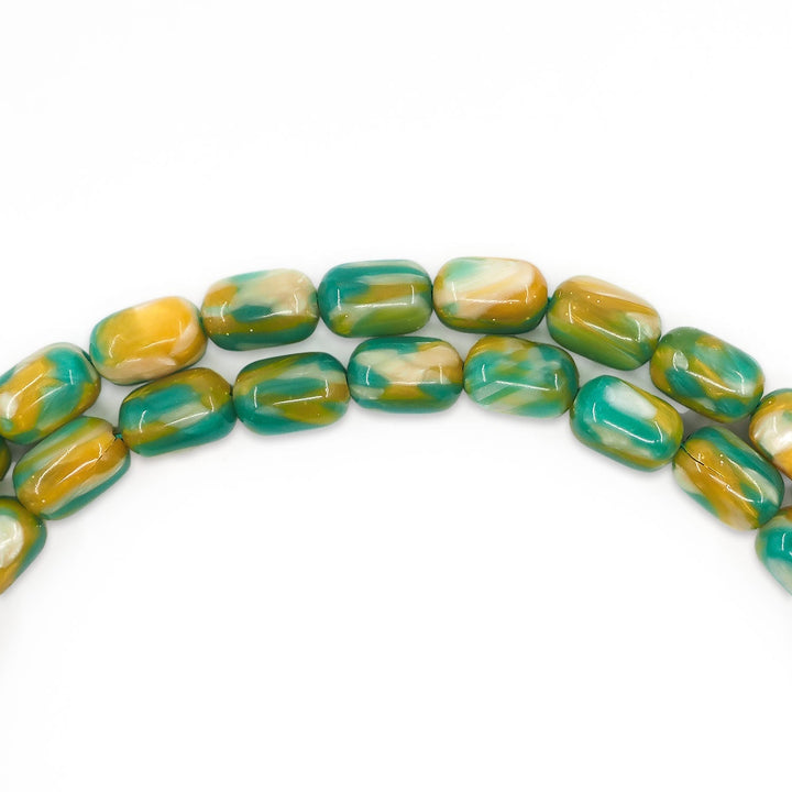 Masterfully Crafted Capsule Cut French Galalith Tasbeeh - WATD1058