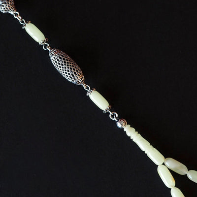 Genuine Baltic Amber Tasbeeh Silver Finely Crafted Tassel – WATD107