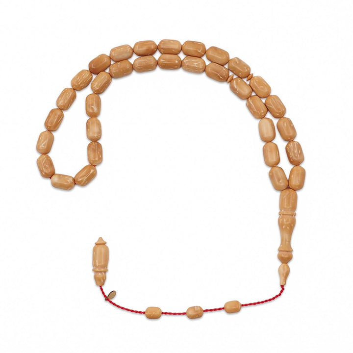 System-Style Capsule-Cut Saray Kuka Wood Tasbeeh - WATD1096