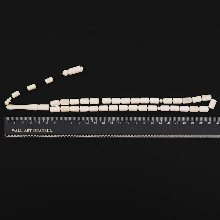 Capsule-Cut Camel Bone Tasbeeh - WATD1109