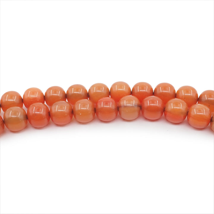 99-Bead Round-Cut Pressed Amber Tasbeeh - WATD1118