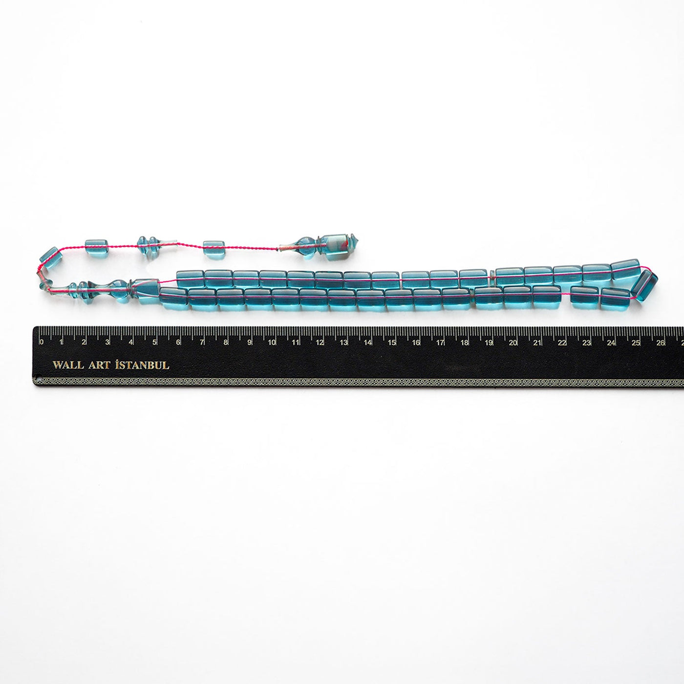 Mastercrafted Pressed Fire Amber Tasbeeh – Cut System Design – WATD142