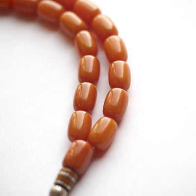 Handcrafted Catalin Tasbeeh with 925 Sterling Silver Imam Bead – WATD163