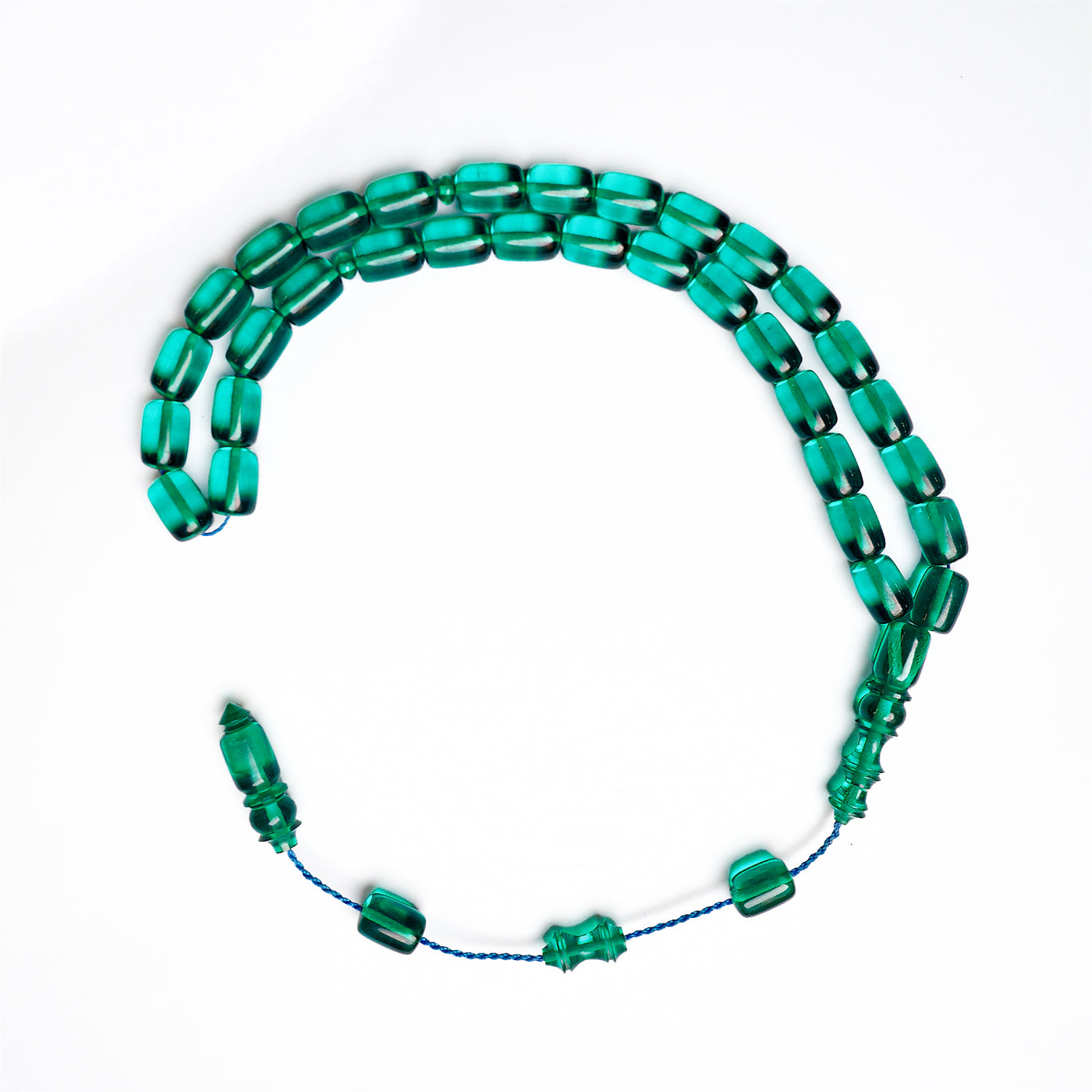 Streaked Beads Pressed Fire Tasbeeh – WATD177