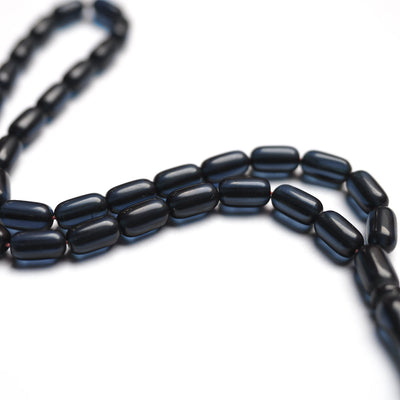 Handcrafted Pressed Fire Tasbeeh Silver Tassel – WATD182